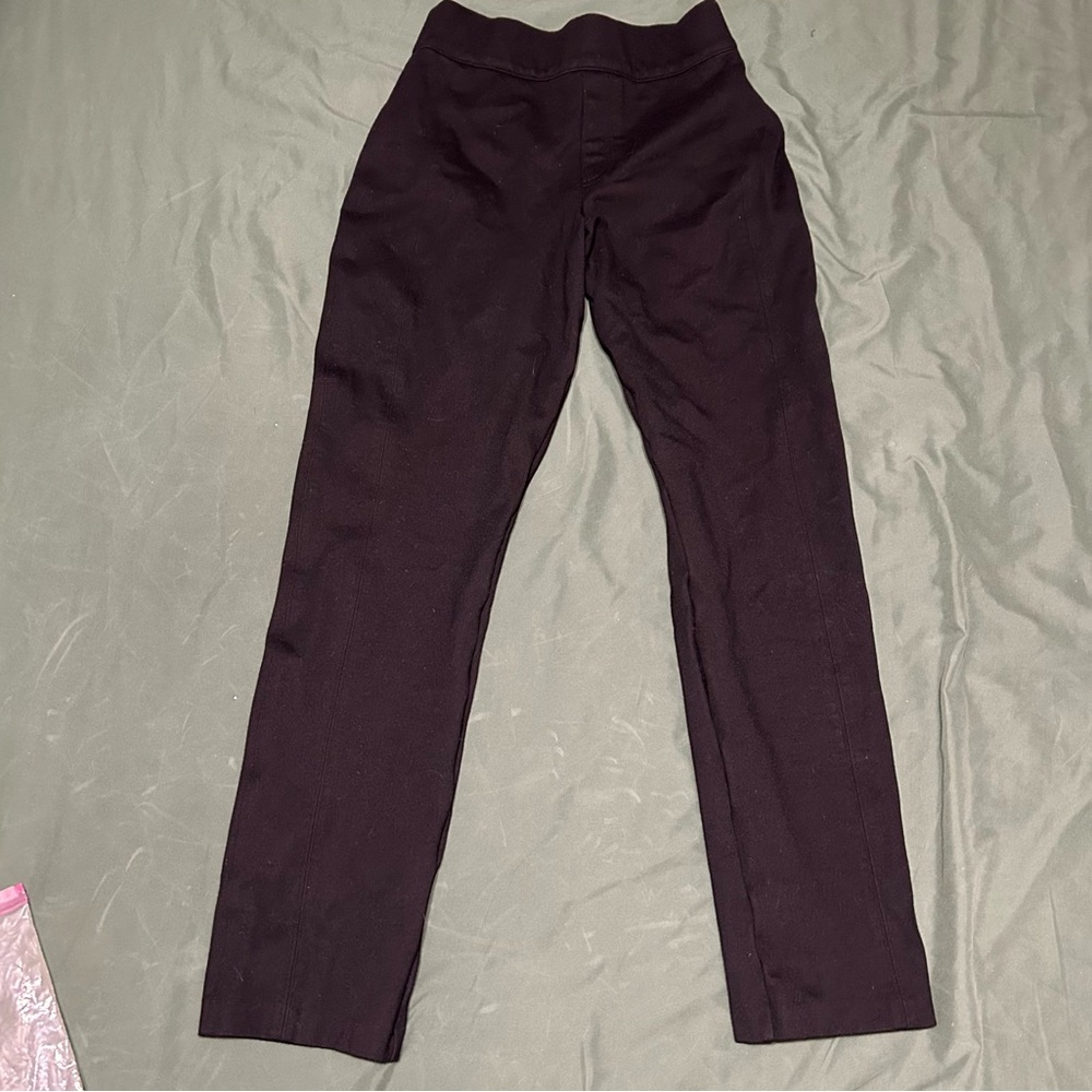 SPANX Classic Black PBP Slim Straight Pants Trousers XS - Picture 3 of 7